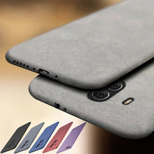 Load image into Gallery viewer, Luxury Ultra Slim Matte Scrub Phone Case For Huawei Mate 20 Lite P20 Pro Sandstone Pattern Soft Cover For Huawei Mate 20 10 P30