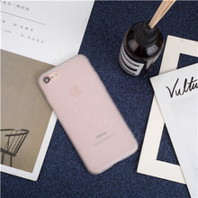 Load image into Gallery viewer, Luxury Soft Back Matte Color Cases for iPhone 7 plus 8 6 6s X XS max XR 5 5s SE  Case Shockproof TPU Silicone Back Cover Capa
