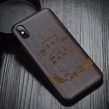 Load image into Gallery viewer, iPhone XS Max-X-XR Case Black Ebony Wood
