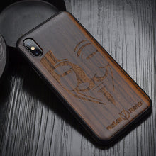 Load image into Gallery viewer, iPhone XS Max-X-XR Case Black Ebony Wood