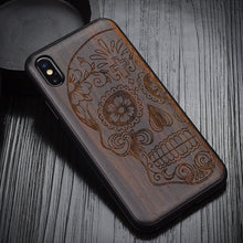 Load image into Gallery viewer, iPhone XS Max-X-XR Case Black Ebony Wood