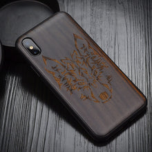 Load image into Gallery viewer, iPhone XS Max-X-XR Case Black Ebony Wood