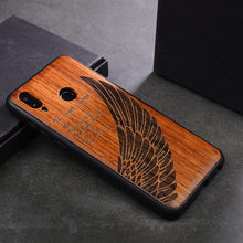 Load image into Gallery viewer, Luxury Wood Case For Huawei Honor 8x Case Wood Silicone Bumper Phone Cover Case For Huawei Honor 8x Coque