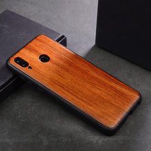 Load image into Gallery viewer, Luxury Wood Case For Huawei Honor 8x Case Wood Silicone Bumper Phone Cover Case For Huawei Honor 8x Coque