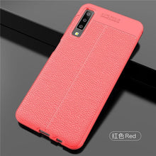 Load image into Gallery viewer, Silicone Case For Samsung Galaxy A7 2018 case Soft Leather TPU Phone Case Back Cover for Samsung Galaxy A7 2018 A750 Cover Case