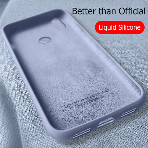 For Xiaomi Mi 9 Case Liquid Silicone Rubber Soft Cover For Xiomi Xiaomi Mi 8 9 SE Explorer Phone Cases Shockproof Coque