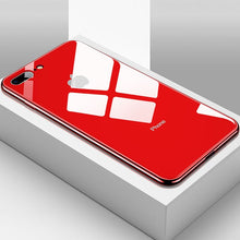 Load image into Gallery viewer, Luxury Glass Case For Apple iphone 6 7 8 10 Plus X XS XR MAX Cover 7plus 8plus 6G 6S XSMAX