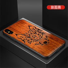 Load image into Gallery viewer, 2019 New For iPhone XR Case Slim Wood Back Cover TPU Bumper Case On For iPhone XR Phone Cases 6.1 inch