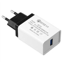 Load image into Gallery viewer, QC 3.0 Quick Charge Mobile Phone Charger USB Portable Travel Wall Charger Smart Fast Charging For iPhone 6 7 Samsung Xiaomi mi8
