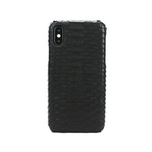 Load image into Gallery viewer, Monogrammed FREE phone cover for IPHONE X 8 PLUS MAX real python skin mobile phone case male famale