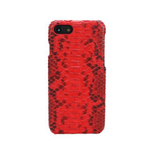 Load image into Gallery viewer, Monogrammed FREE phone cover for IPHONE X 8 PLUS MAX real python skin mobile phone case male famale