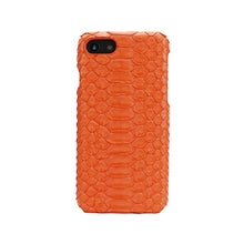 Load image into Gallery viewer, Monogrammed FREE phone cover for IPHONE X 8 PLUS MAX real python skin mobile phone case male famale