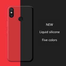 Load image into Gallery viewer, Case for xiaomi mi 8 se lite 6 mix 2 3 soft liquid silicone phone case for xiaomi mi 8se 8lite mix2 mix3 case
